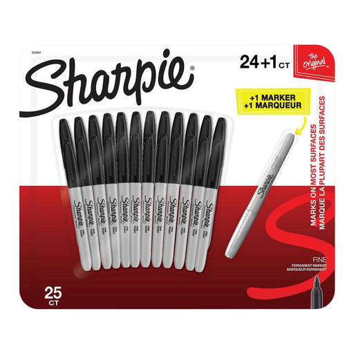 Sharpie Fine Markers - Pack of 25 - Miller & Bean Coffee Company