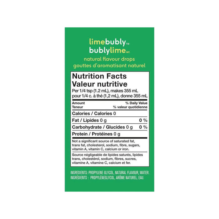 SodaStream Bubly Drops Lime - 40ml - Miller & Bean Coffee Company