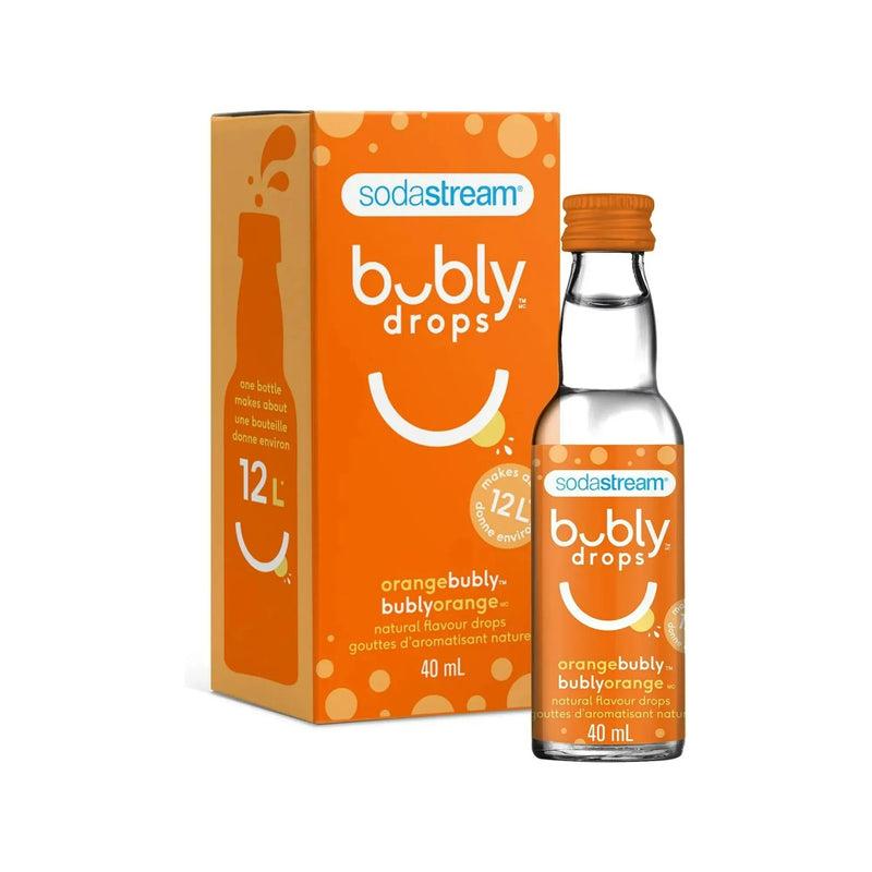 SodaStream Bubly Drops Orange - 40ml - Miller & Bean Coffee Company