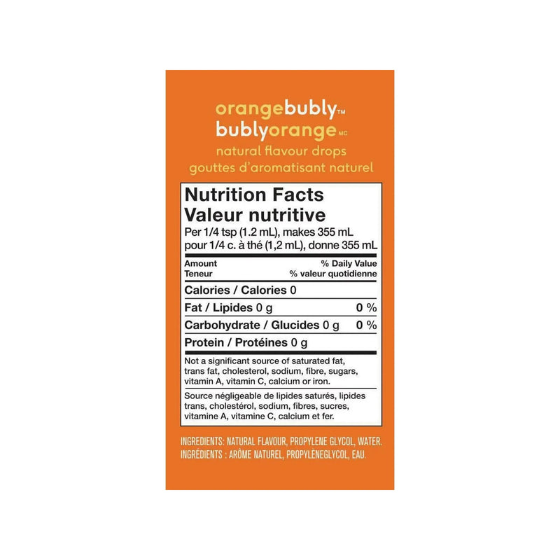 SodaStream Bubly Drops Orange - 40ml - Miller & Bean Coffee Company