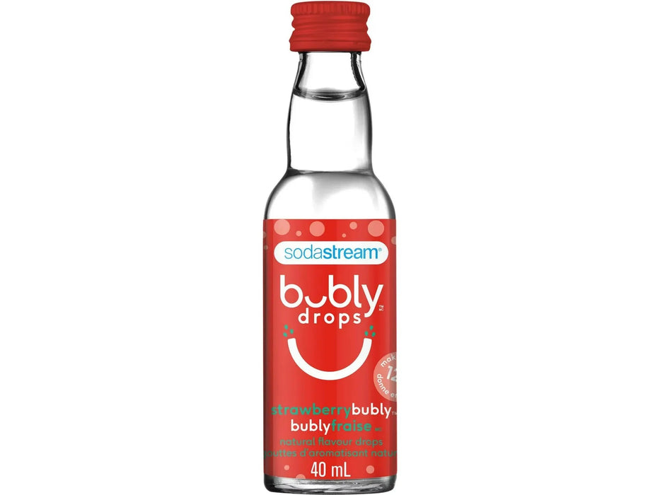 SodaStream Bubly Drops Strawberry - 40ml - Miller & Bean Coffee Company