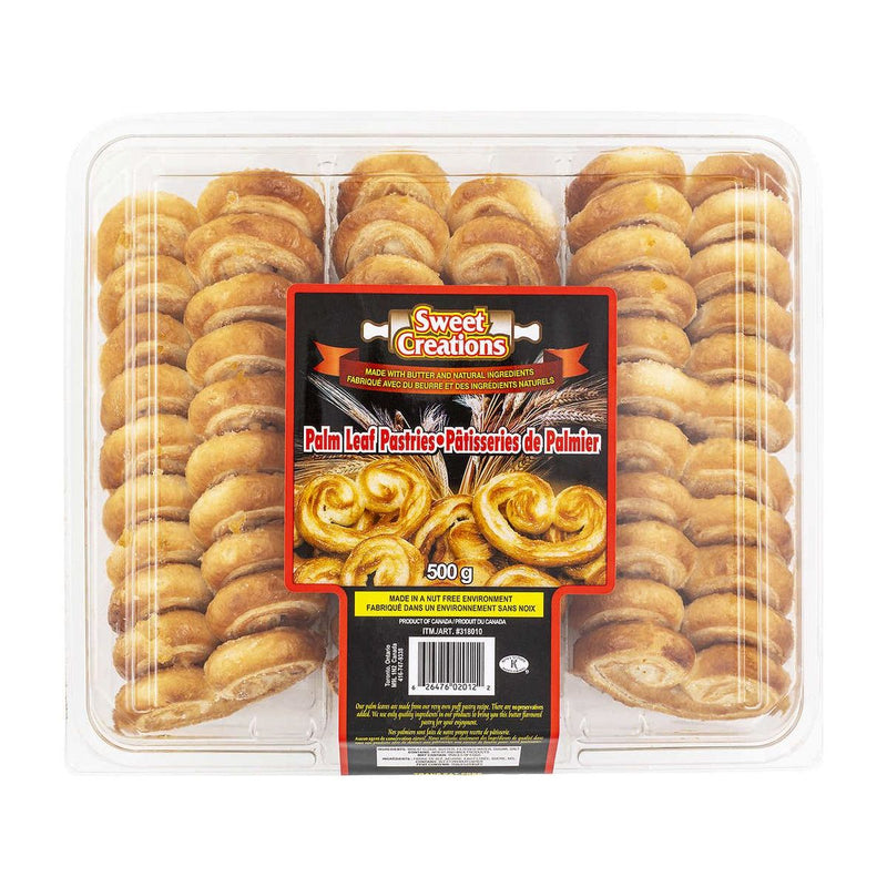 Sweet Creations Palm Leaf Pastries - 500g - Miller & Bean Coffee Company