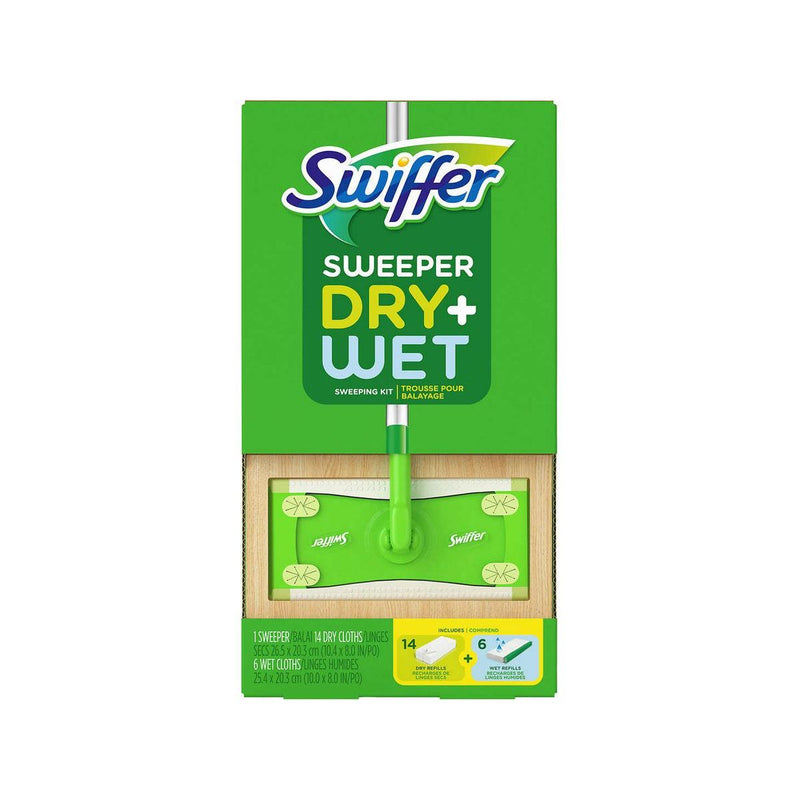 Swiffer Sweeper Dry and Wet Sweeping Kit - Miller & Bean Coffee Company