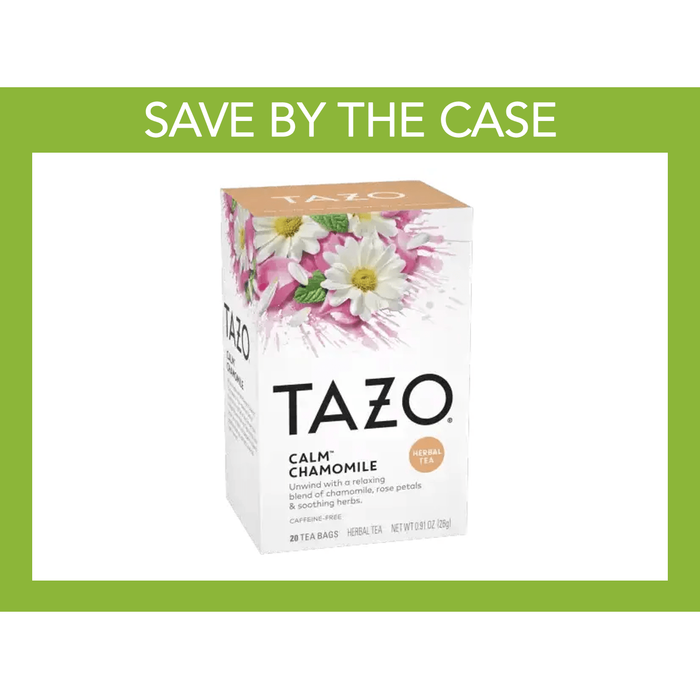 Tazo - Calm Chamomile - Pkg 20 - Miller & Bean Coffee Company