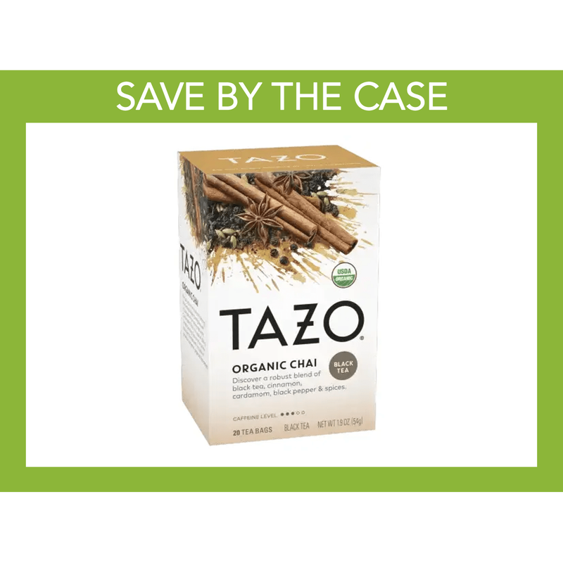 Tazo - Chai Organic - Pkg 20 - Miller & Bean Coffee Company