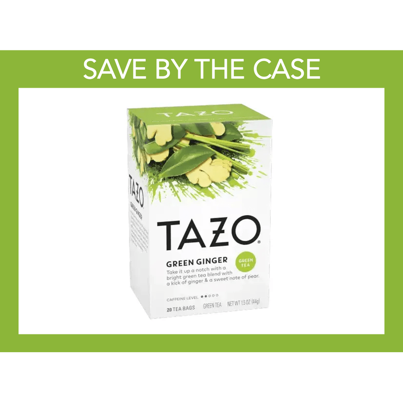 Tazo - Green Ginger - Pkg 20 - Miller & Bean Coffee Company