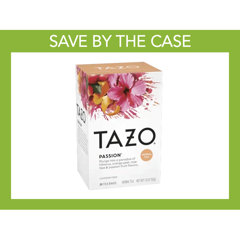 Tazo - Passion - Pkg 20 - Miller & Bean Coffee Company