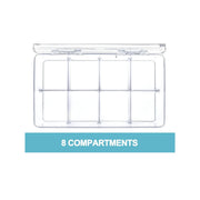 Tea Bag Organizer - 8 Compartments - Miller & Bean Coffee Company