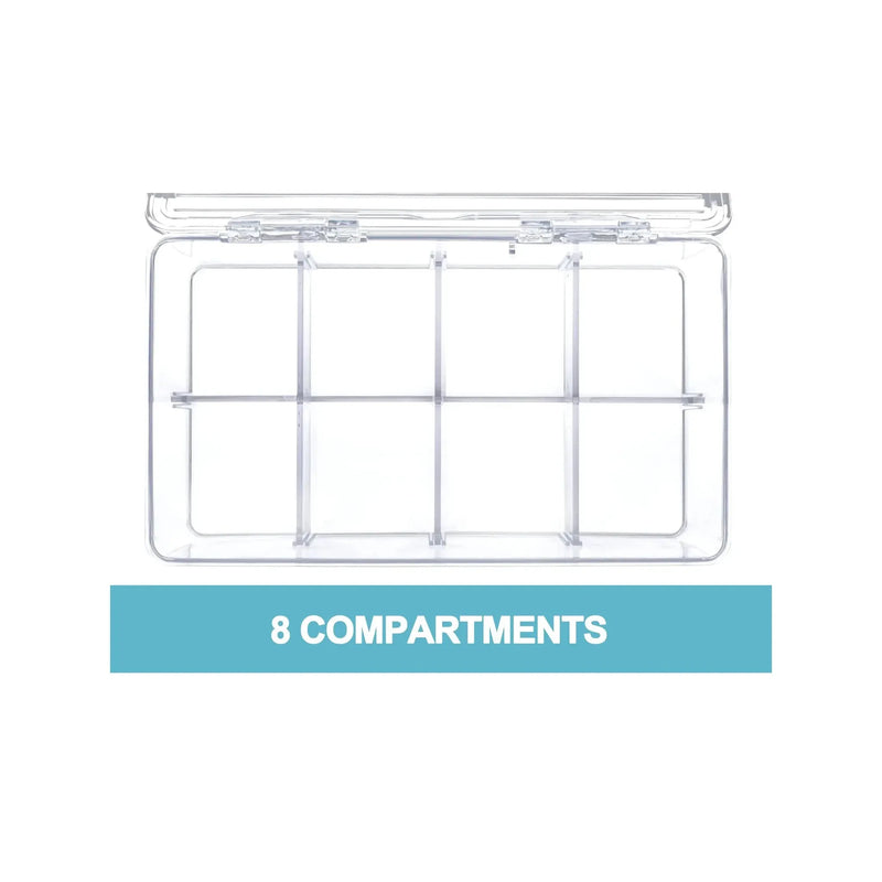Tea Bag Organizer - 8 Compartments - Miller & Bean Coffee Company