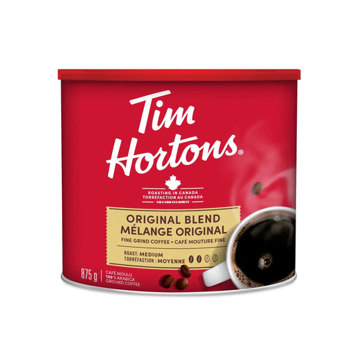 Tim Hortons Fine Grind Original Coffee 875g - Miller & Bean Coffee Company