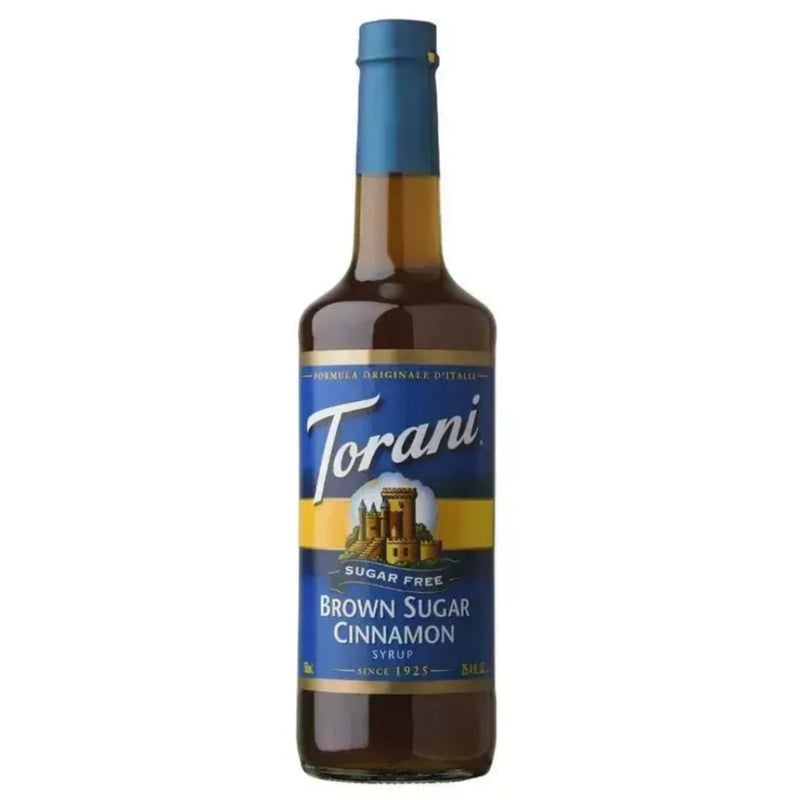 Torani Coffee Syrup - Sugar Free - Brown Sugar Cinnamon - 750ml - Miller & Bean Coffee Company