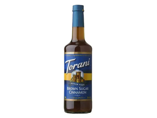 Torani Coffee Syrup - Sugar Free - Brown Sugar Cinnamon - 750ml - Miller & Bean Coffee Company