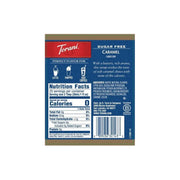 Torani Coffee Syrup - Sugar Free - Caramel - 750ml - Miller & Bean Coffee Company