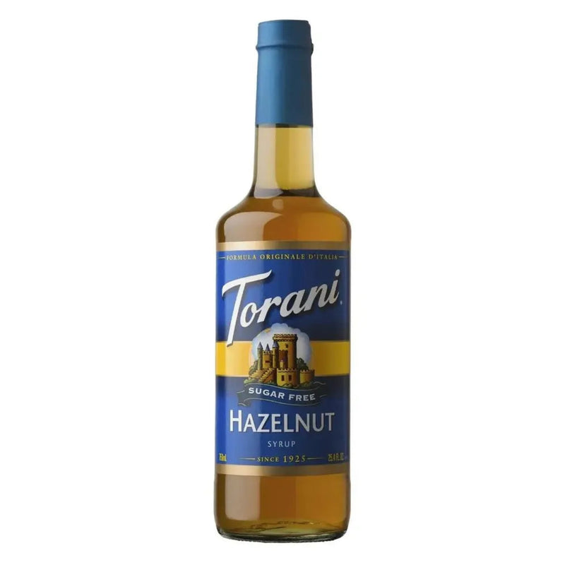 Torani Coffee Syrup - Sugar Free - Hazelnut - 750ml - Miller & Bean Coffee Company