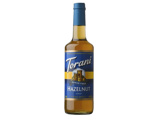 Torani Coffee Syrup - Sugar Free - Hazelnut - 750ml - Miller & Bean Coffee Company