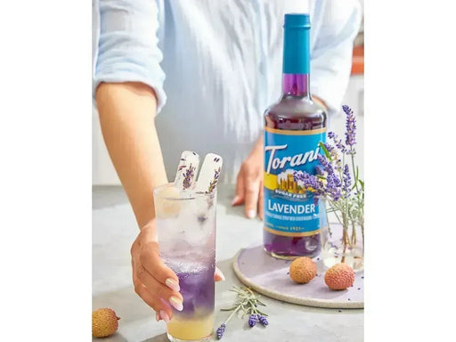 Torani Coffee Syrup - Sugar Free - Lavender - 750ml - Miller & Bean Coffee Company