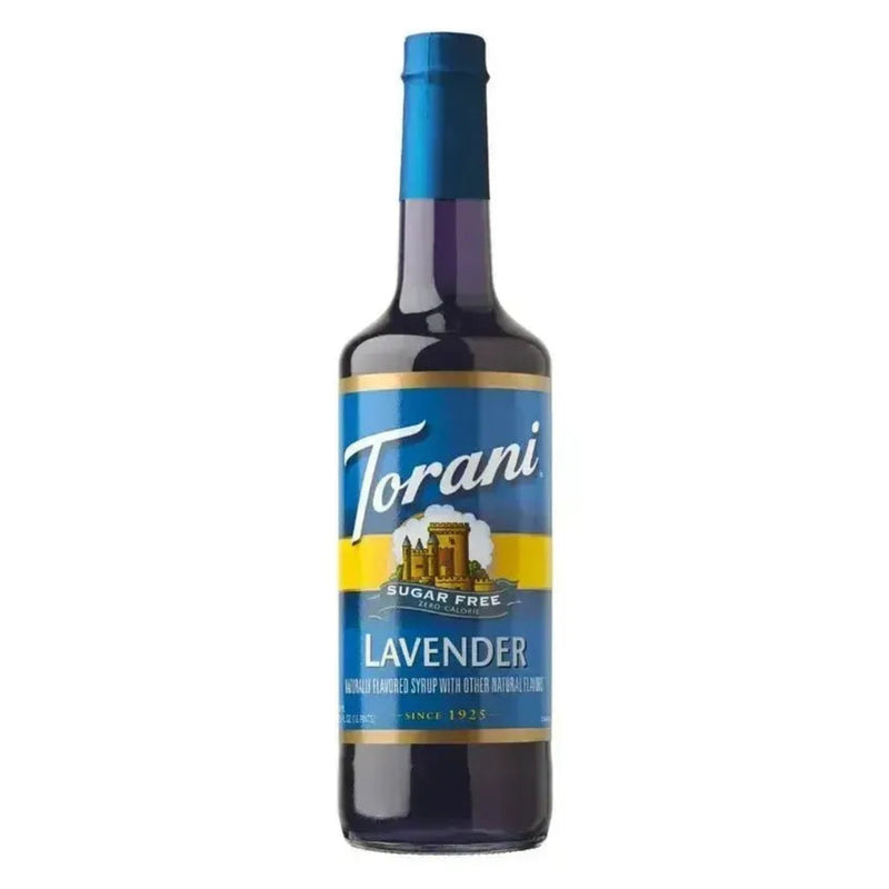 Torani Coffee Syrup - Sugar Free - Lavender - 750ml - Miller & Bean Coffee Company
