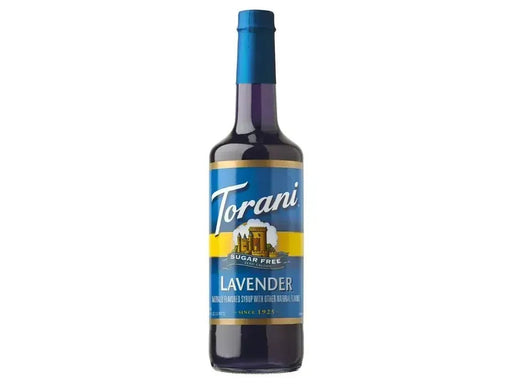 Torani Coffee Syrup - Sugar Free - Lavender - 750ml - Miller & Bean Coffee Company