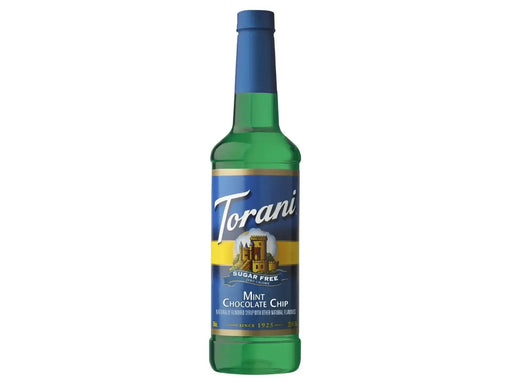 Torani Coffee Syrup - Sugar Free - Mint Chocolate Chip - 750ml - Miller & Bean Coffee Company