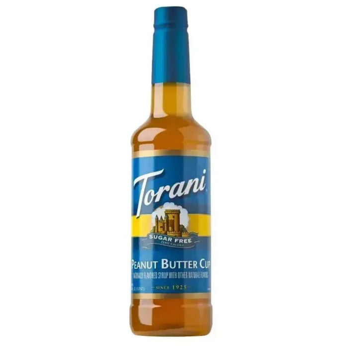 Torani Coffee Syrup - Sugar Free - Peanut Butter Cup - 750ml - Miller & Bean Coffee Company