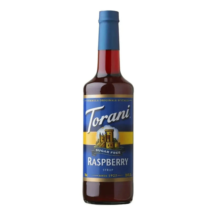 Torani Coffee Syrup - Sugar Free - Raspberry - 750ml - Miller & Bean Coffee Company