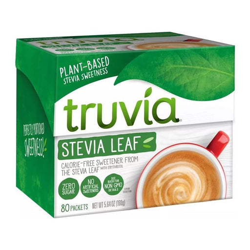 Truvia Stevia Sweeteners - 80 Packets - Miller & Bean Coffee Company