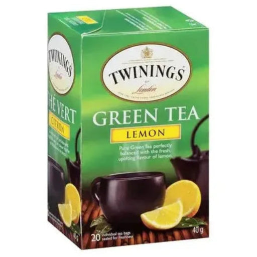 Twinings - Green Tea with Lemon - Pkg 20 - Miller & Bean Coffee Company