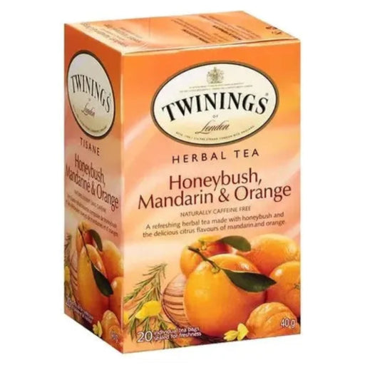 Twinings - Honeybush, Mandarin & Orange - Pkg 20 - Miller & Bean Coffee Company