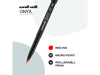 Uni - ball Roller Rollerball Pens - 0.5mm - Red - Pack of 12 - Miller & Bean Coffee Company