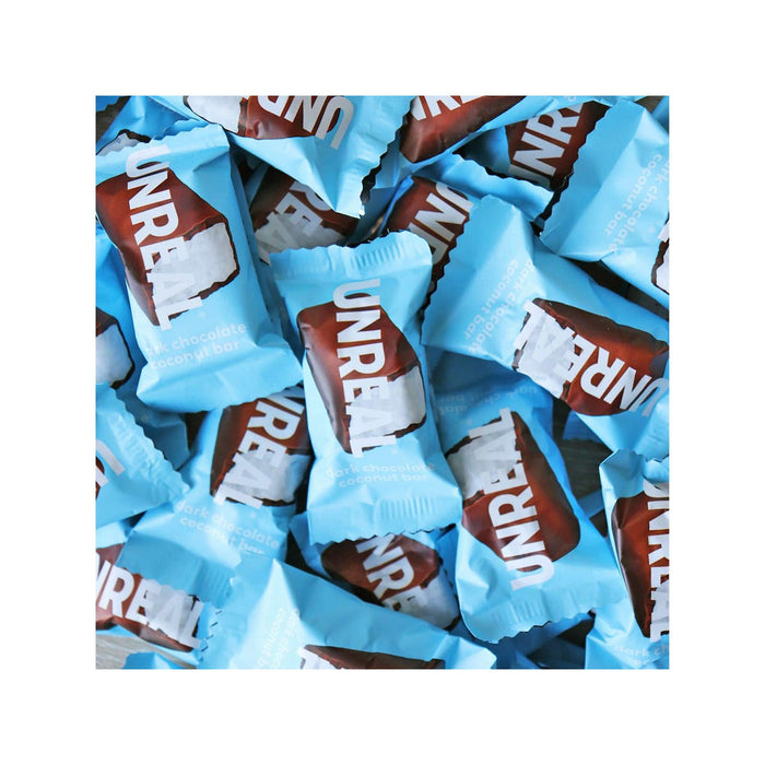 Unreal Dark Chocolate Coconut Mini Bars - 29 x 15g - Miller & Bean Coffee Company