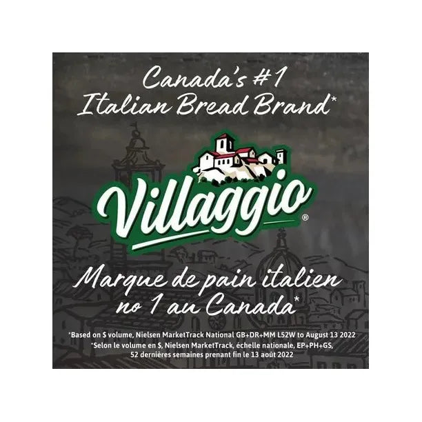 Villaggio Classico Italian Style Thick Slice White Bread - 2 x 675g Loaf - Miller & Bean Coffee Company