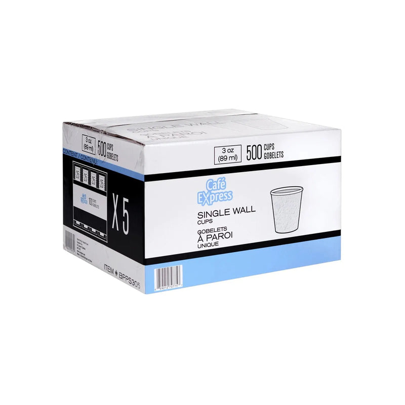 Water Cooler Cups - 3oz - Case of 500 - Miller & Bean Coffee Company