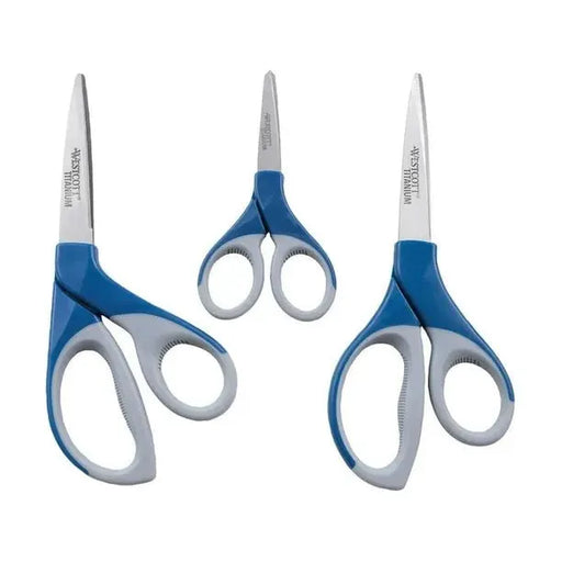 Westcott Titanium Scissors - Pack of 3 - Miller & Bean Coffee Company