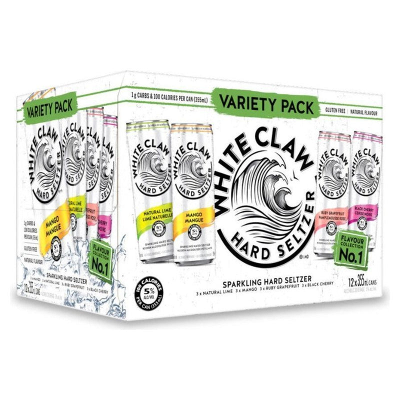 White Claw Variety Pack 1 - 12 x 355ml Can - Miller & Bean Coffee Company
