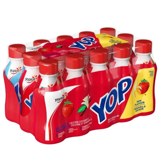 Yoplait - Yop Drinkable Yogurt - Variety Pack - 15 × 200ml - Miller & Bean Coffee Company