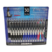 Z - Grip Flight Low Viscosity Ballpoint Pen Blister - Pack of 30 - Miller & Bean Coffee Company