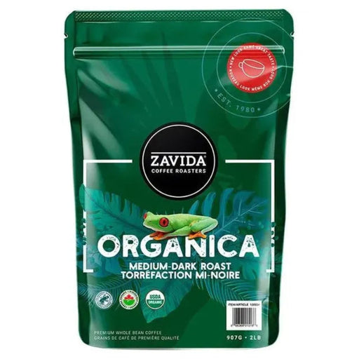 Zavida Organica Whole Bean Organic Coffee - 2lb - Miller & Bean Coffee Company