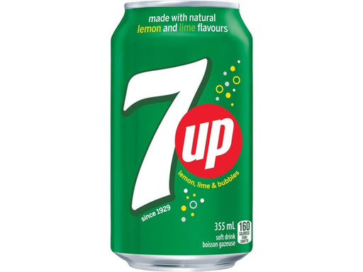 7 Up - Regular - 24 x 355ml Can - MB Grocery