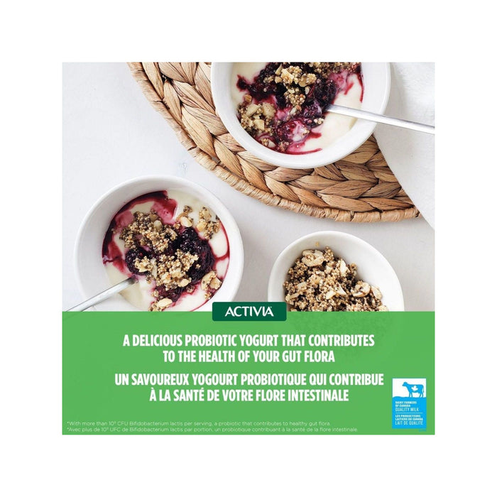 Activia Yogurt with Probiotics - Variety Flavour Pack of 24 x 100g - Miller & Bean Coffee Company