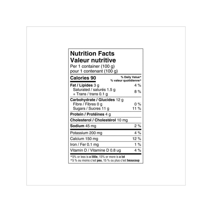 Activia Yogurt with Probiotics - Variety Flavour Pack of 24 x 100g - Miller & Bean Coffee Company