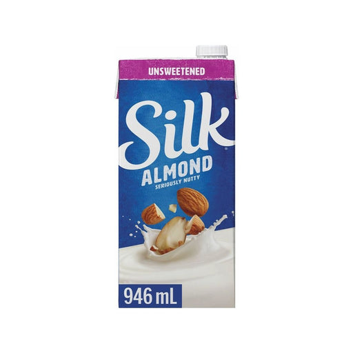 Almond Milk - Silk - Unsweetened Original - 946ml Carton - Shelf Stable - Miller & Bean Coffee Company