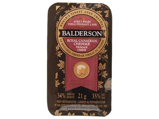 Balderson Cheddar Portion Packs - 20 × 21 g - MB Grocery