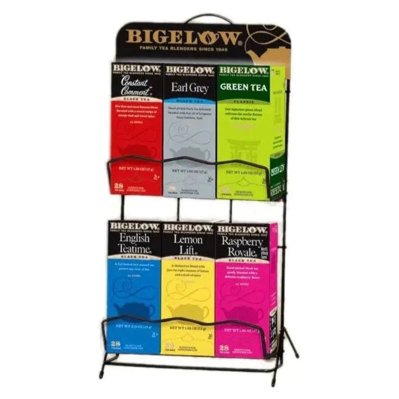 Bigelow Tea Rack - Holds 6 Boxes - Miller & Bean Coffee Company