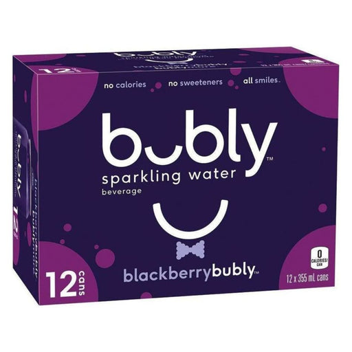 Bubly - Blackberry Sparkling - 12 x 355ml - Miller & Bean Coffee Company