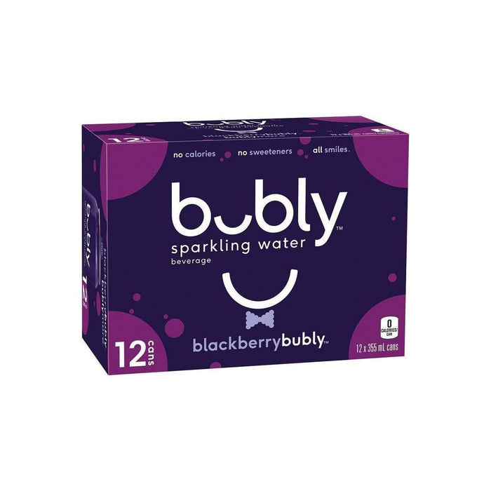 Bubly - Blackberry Sparkling - 12 x 355ml - Miller & Bean Coffee Company