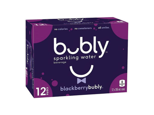 Bubly - Blackberry Sparkling - 12 X 355ml Cans - MB Grocery