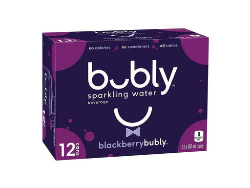 Bubly - Blackberry Sparkling - 12 X 355ml Cans - MB Grocery