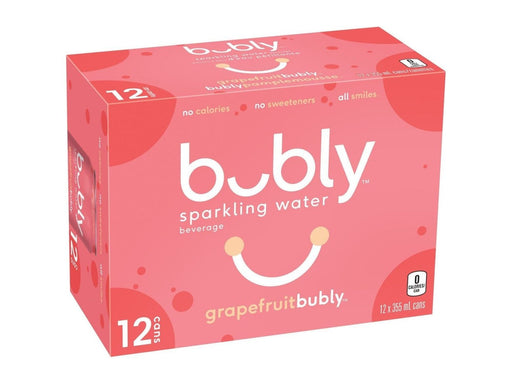 Bubly - Grapefruit Sparkling - 12 X 355ml Cans - MB Grocery