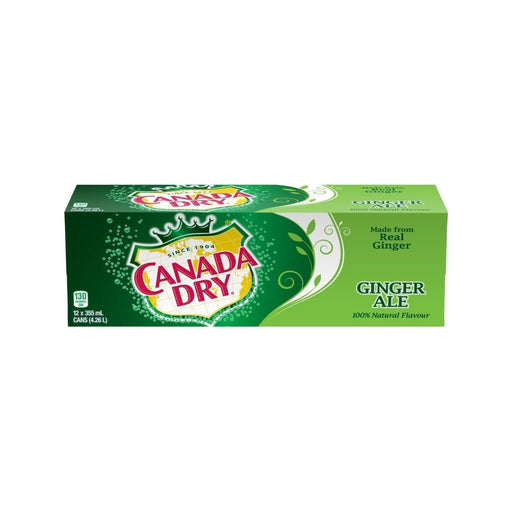 Canada Dry Ginger Ale 12 x 355ml Can - Miller & Bean Coffee Company