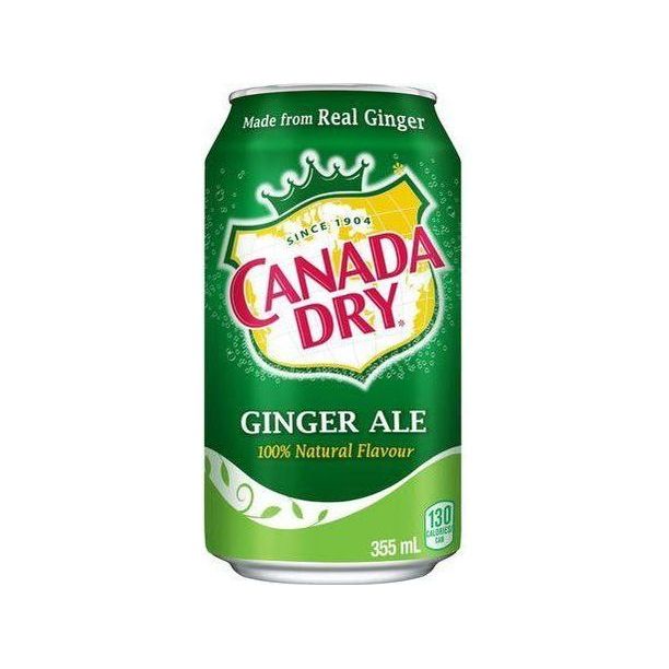 Canada Dry Ginger Ale - Regular - 24 x 355ml Can - Miller & Bean Coffee Company